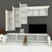 Living Armonia MDF Sonoma - Varianta 3 cu sistem " PUSH TO OPEN "